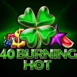 40 Burning Hot logo by Amusnet Interactive at Wheel Of Fortune Casino40 Burning Hot