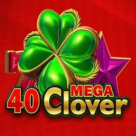 Logo of 40 Mega Clover from Amusnet Interactive at Wheel Of Fortune Casino