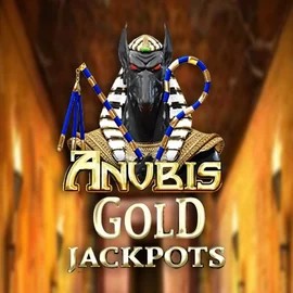 Anubis Gold Jackpots by Inspired Gaming, showcased at wheelfortune.ca – game logo