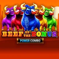 Logo of Beef Up the Bonus Power Combo Slot from High Limit Studio at Wheel Of Fortune Casino