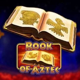Book of Aztec slot logo by Amatic Industries at Wheel Of Fortune CasinoBook of Aztec