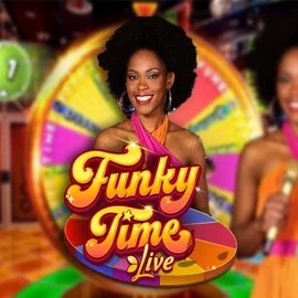 Funky Time by Evolution, showcased at wheelfortune.ca – game logo