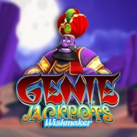 Genie Jackpots Wishmaker slot logo by Blueprint Gaming at Wheel Of Fortune CasinoGenie Jackpots Wishmaker