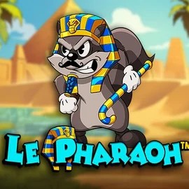 Le Pharaoh logo by Hacksaw Gaming at Wheel Of Fortune Casino