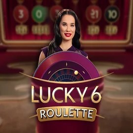 Official Live Casino logo: Lucky 6 Roulette by Pragmatic Play at Wheel Of Fortune Casino