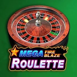 Mega Fire Blaze Roulette by Playtech, showcased at wheelfortune.ca – game logo