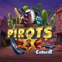 Pirots 3 casino game by ELK Studios – featured logo at Wheel Of Fortune Casino