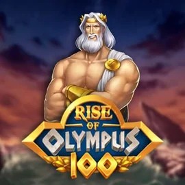 Rise of Olympus 100 game by Play'n GO – logo hosted on Wheel Of Fortune Casino