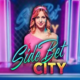 Side Bet City online game logo by Evolution on wheelfortune.ca