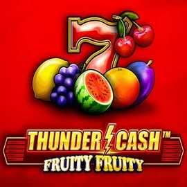 Thunder Cash Fruity Fruity logo by Novomatic at Wheel Of Fortune CasinoThunder Cash Fruity Fruity