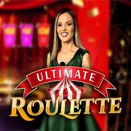 Logo of Ultimate Roulette from Ezugi at Wheel Of Fortune Casino